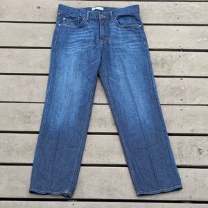 Banana republic women’s blue straight jeans size 29 boyfriend